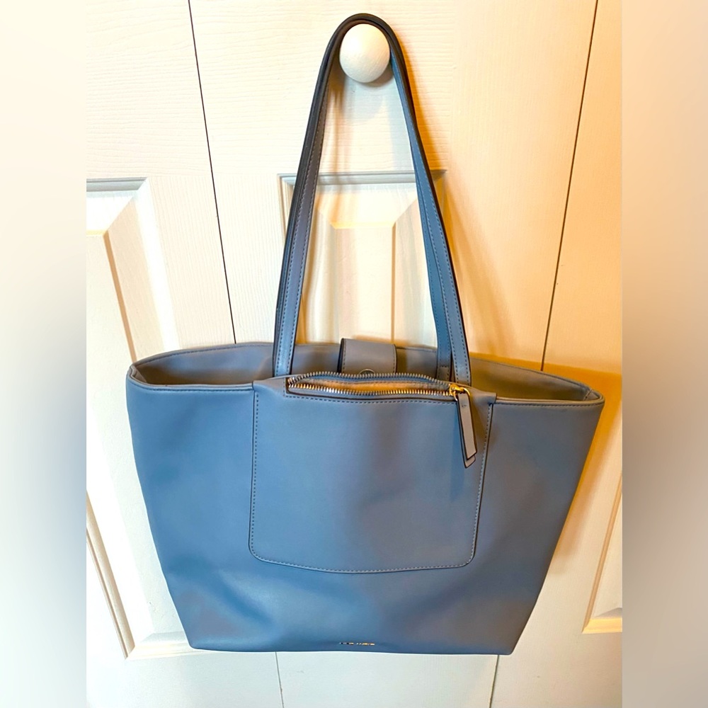 Nine West large tote, denim blue
